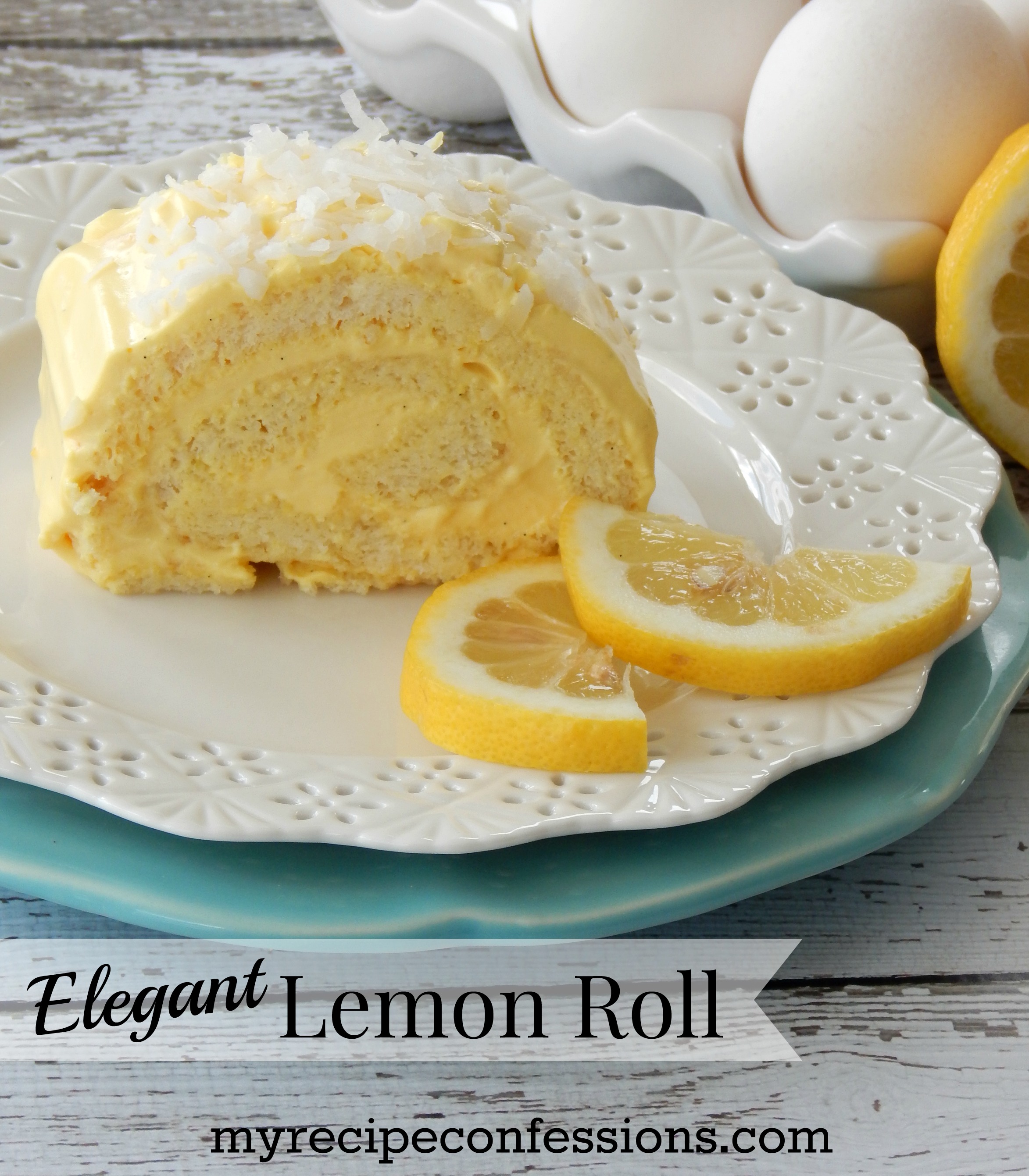 Elegant Lemon Roll