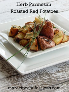 Herb Parmesan Roasted Red Potatoes