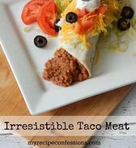 Irresistible Taco Meat
