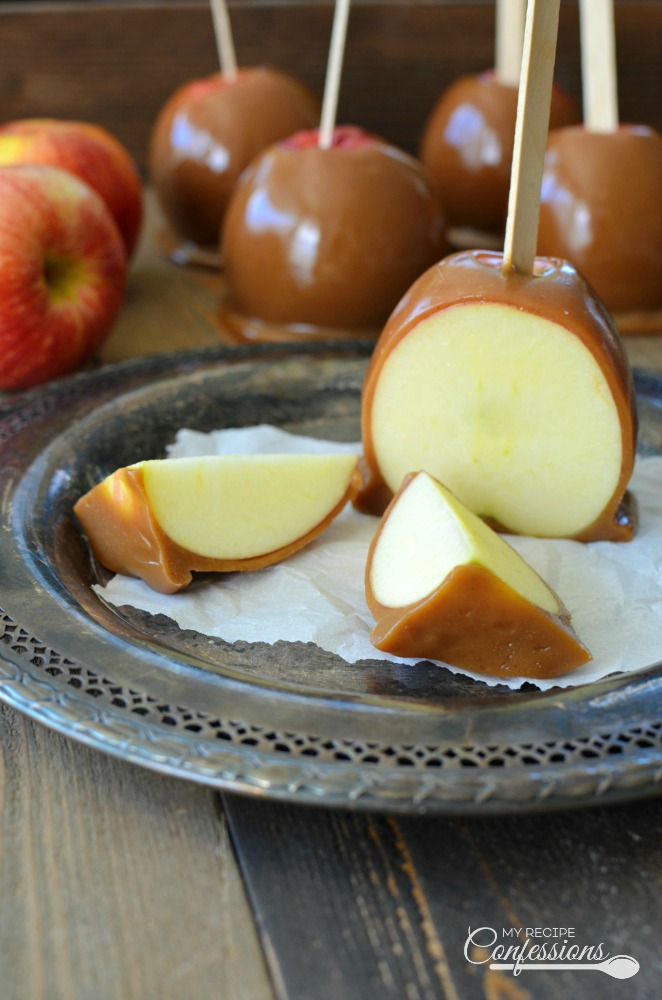 The Best Homemade Caramel Apples put the over priced gourmet caramel apples to shame. The silky smooth caramel has a deep rich flavor that tastes like they were professionally made. You are going to be surprised at how easy these apples are to make.