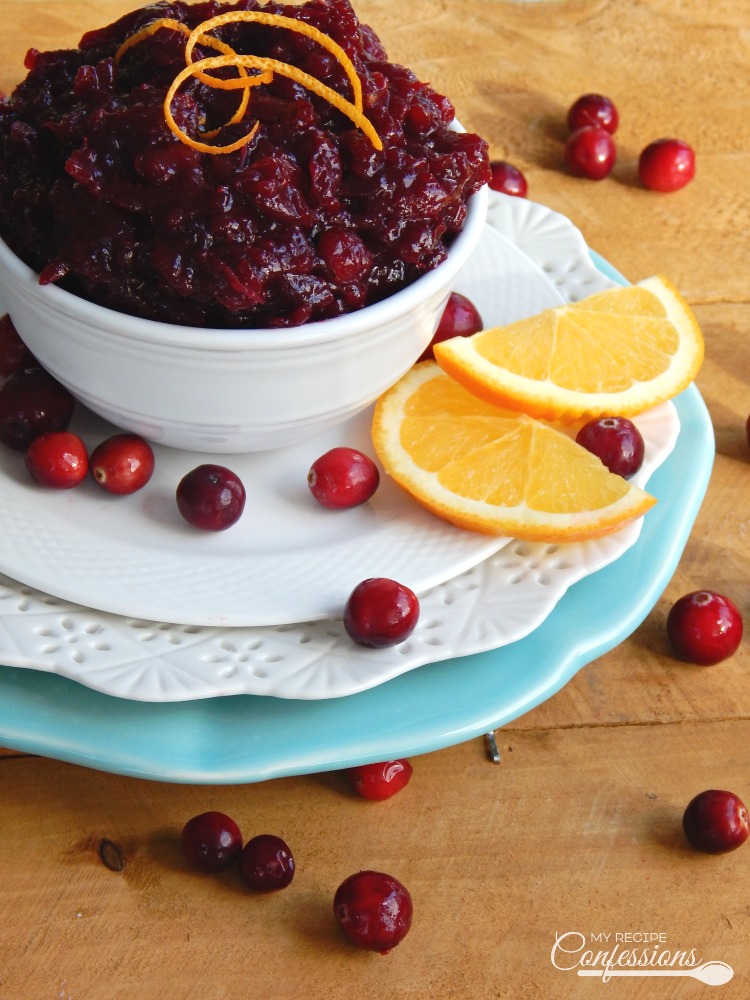 Cranberry Orange Sauce is the best recipe for homemade cranberry sauce I have ever had! Don’t buy the canned stuff this Thanksgiving. This recipe is quick, fresh, easy, and bursting with flavor!