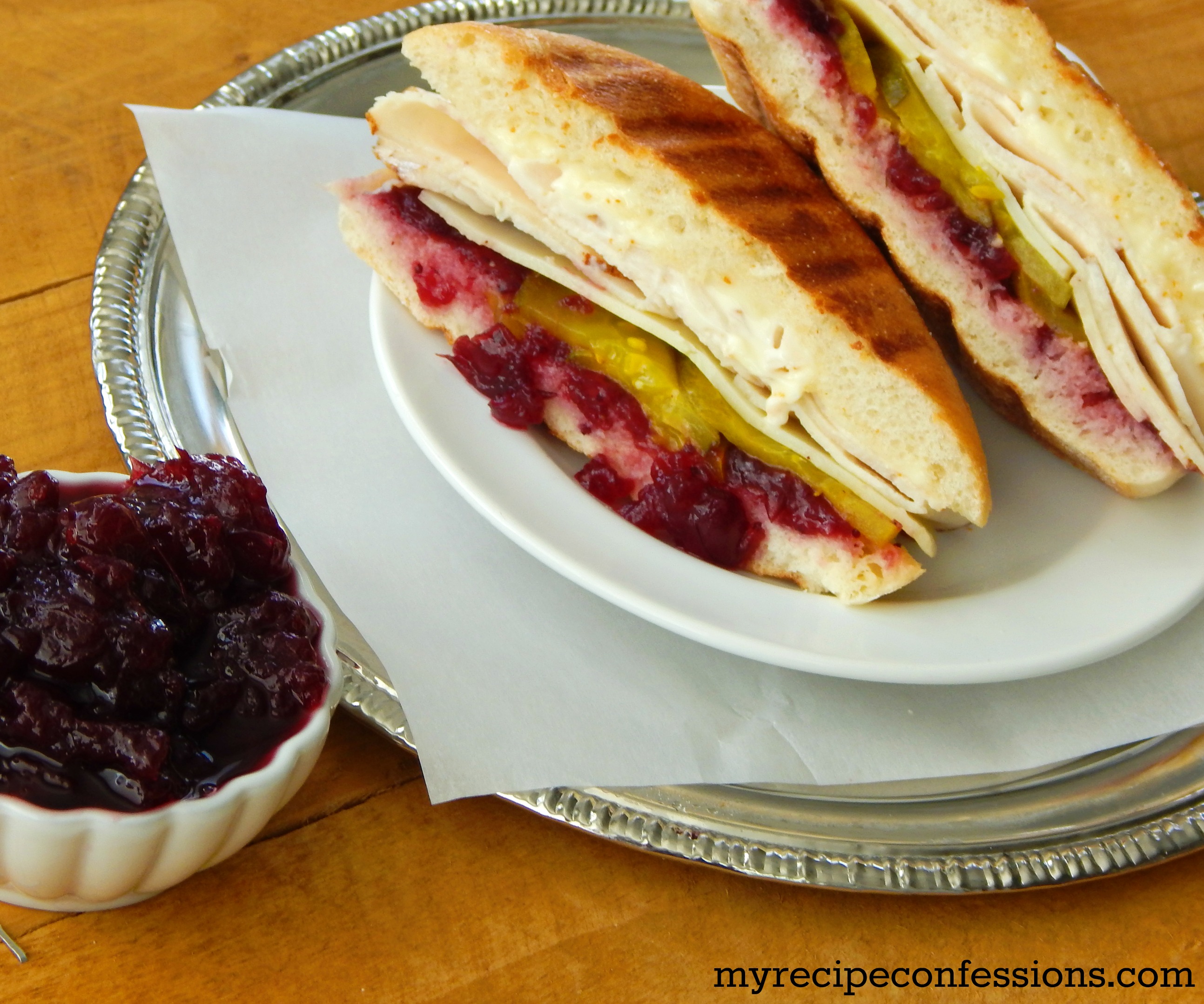 Cuban Turkey Cranberry Panini