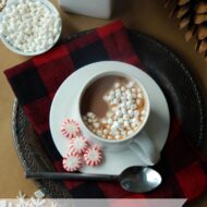 Easy Peppermint Hot Chocolate