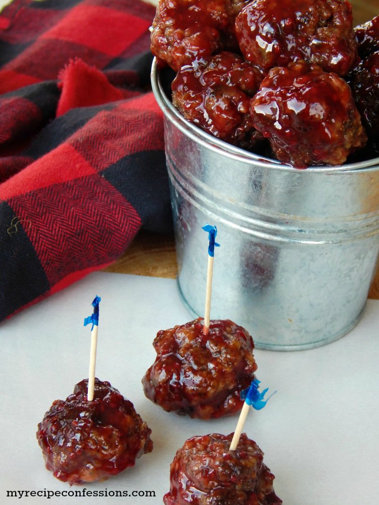 Raspberry Meatballs