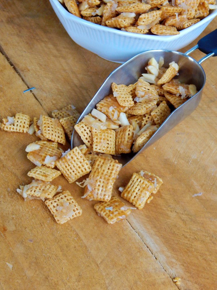 Sticky Sweet Chex Mix