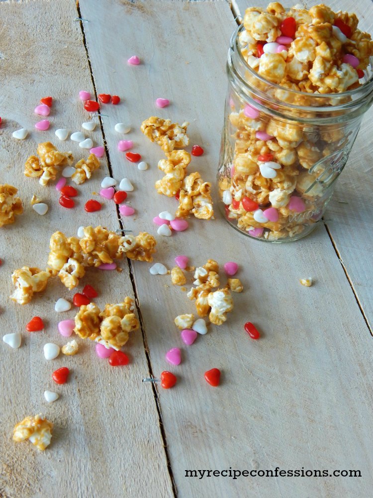 Easy Valentine’s Day Caramel Popcorn and Free Printable. This is one of the best caramel popcorn recipes around! It only takes a few minutes to make. I love that isn’t the sticky kind of caramel. If you need gift ideas this is a great one! The cute free printable makes it even easier. We have made it in the past for teacher gifts. Trust me, this recipe is a keeper! 