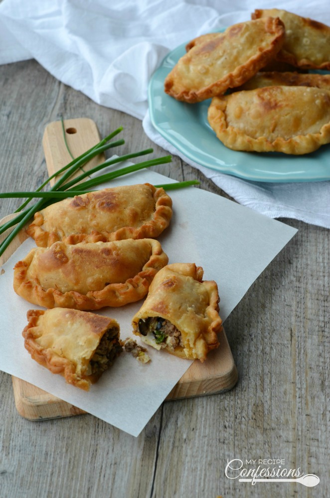This Argentine Empanadas is the only recipe you will ever need! The easy dough recipe results in a delicious flaky crust and the beef filling is beyond amazing. You can also fill the empanadas with chicken, ham and cheese, or even spinach and cheese. 