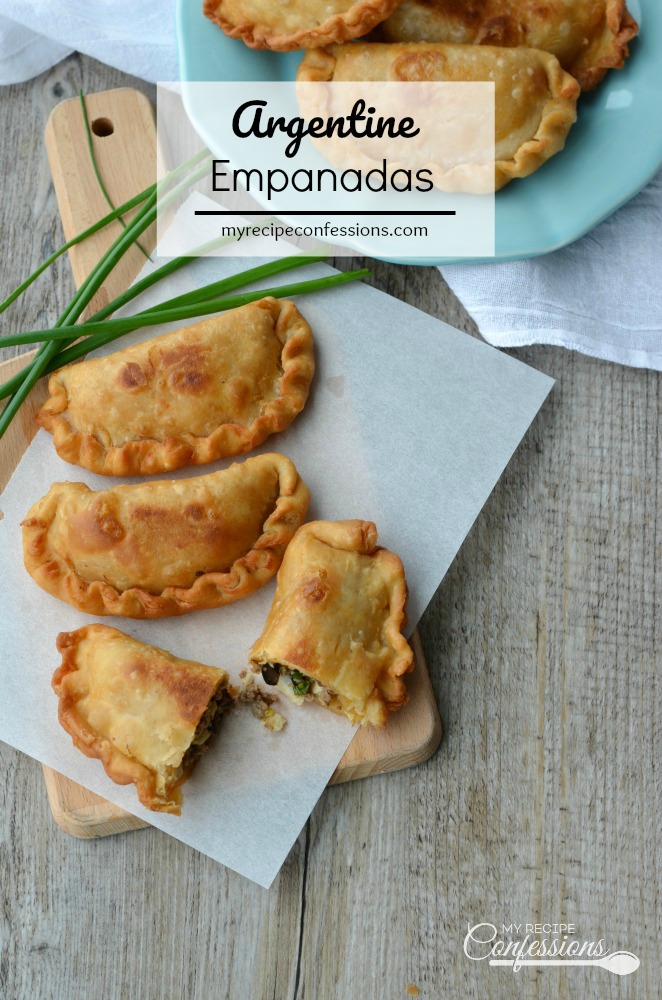 This Argentine Empanadas is the only recipe you will ever need! The easy dough recipe results in a delicious flaky crust and the beef filling is beyond amazing. You can also fill the empanadas with chicken, ham and cheese, or even spinach and cheese. 
