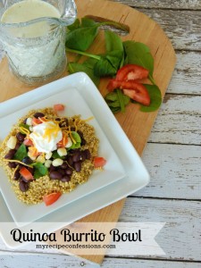 Quinoa Burrito Bowl