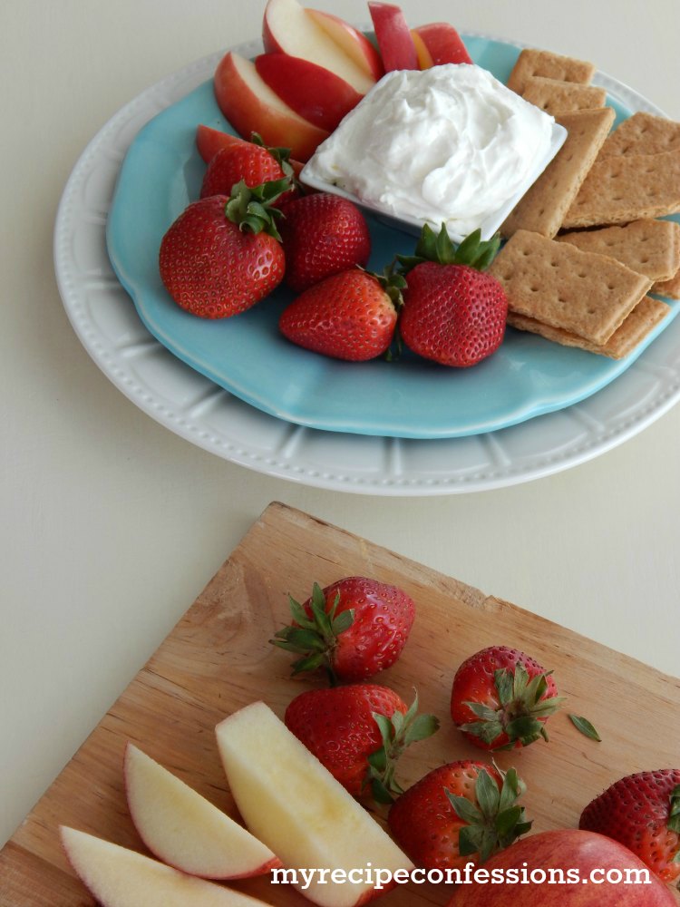 Cream of Coconut Fruit Dip - My Recipe Confessions