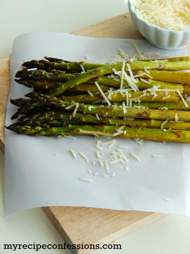 Roasted Parmesan and Balsamic Aaparagus Spears Recipe