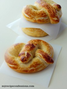 Soft Homemade Pretzels beats all the other pretzel recipes hands down! They are perfect for an after school snack or cut them into bite size for appetizers. My family loves these pretzels and we make them all the time!