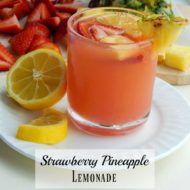 Strawberry Pineapple Lemonade
