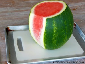 How To Cut Watermelon Like A Pro. Summer just isn’t the same without a refreshing watermelon! I always hated cutting watermelon because it got everything sticky. When I learned how to cut watermelon like a pro I was shocked at how simple and easy it was. Now I no longer have a sticky kitchen after cutting up a watermelon.