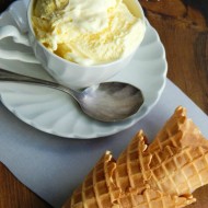 Homemade  French Vanilla Ice Cream