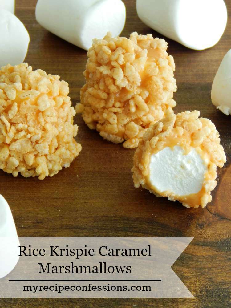 Rice Krispie Caramel Marshmallows