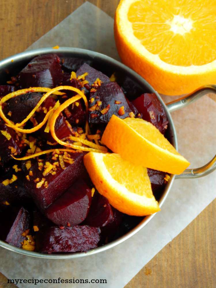 Roasted Beets with a Balsamic Orange Glaze