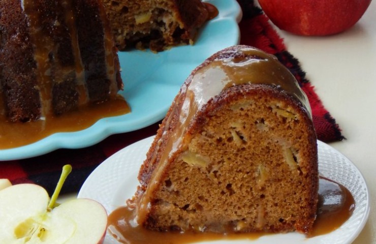 Caramel Apple Bundt Cake is even better than it sounds! This is one of those recipes that you will want to hang onto. You might have other apple recipes, but this one is seriously a game changer! It is so dang moist and the caramel sauce is out of this world! Celebrate the Fall season with this cake!