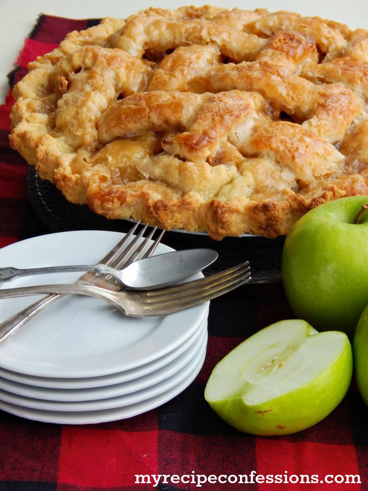 Homemade Apple Pie - My Recipe Confessions