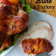 How to Brine A Turkey