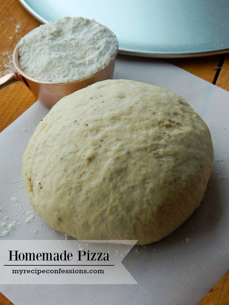 Homemade Pizza has always been one of my favorites! This recipe is incredible! The crust is so flavorful and the sauce is out of this world. This Homemade Pizza is the best recipe you will ever taste and its super easy to make too!