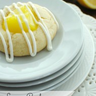 Lemon Curd Thumbprint Cookies