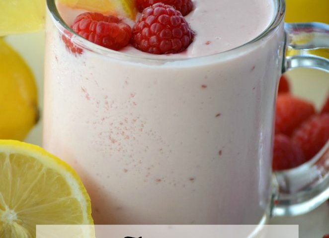 Frosted Raspberry Lemonade is so creamy and refreshing! You only need three ingredients to make this mouthwatering drink. It's not just a summer drink, it can be enjoyed all year long. It's seriously the best drink ever!