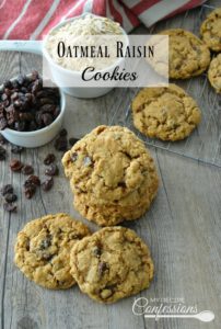 These Oatmeal Raisin Cookies are the BEST EVER! They are super soft and chewy, and the flavor is out of this world! This recipe is quick, easy, and makes the perfect oatmeal raisin cookies every time. My family devoured them, even my picky eater loved them.