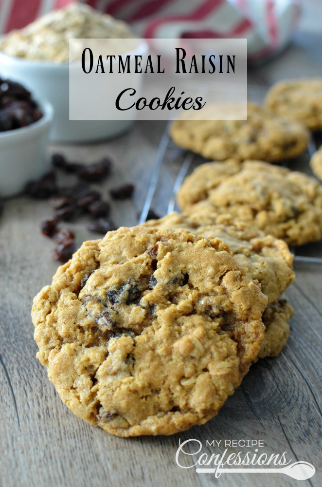 Oatmeal Raisin Cookies