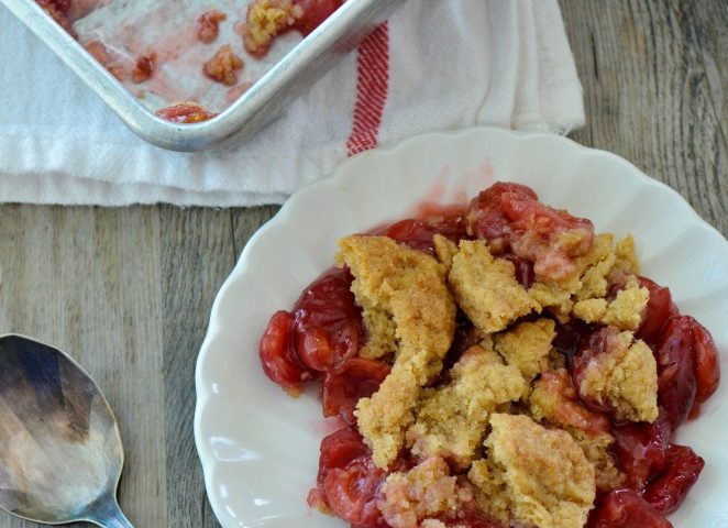 Fresh Cherry Cobbler