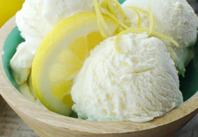 Lemon Ice Cream