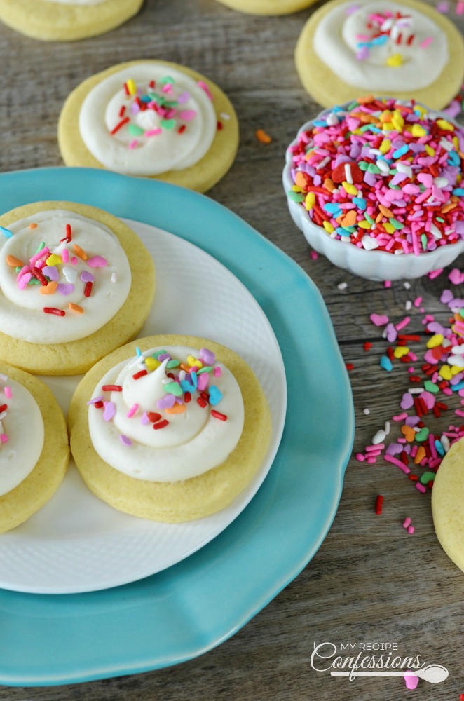 Perfect GlutenFree Sugar Cookies are so soft and chewy. The texture is